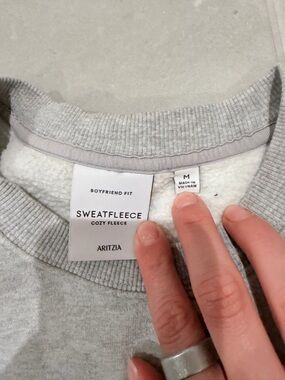 Aritzia sweatshirt cozy fleece
